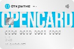 Кэшбэк в Банк Открытие. Кредитная карта - opencard